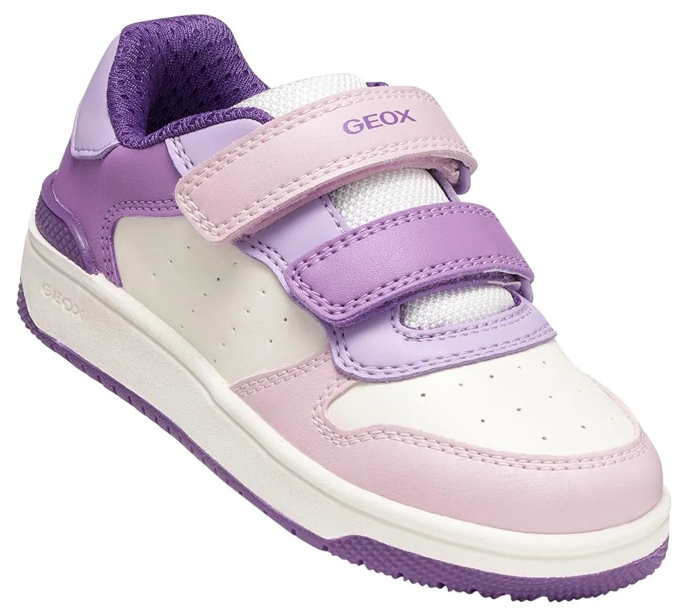 Geox Junior Girl J WASHIBA Girl B Sneakers White/Dk Lilac 28_EU - immagine 10