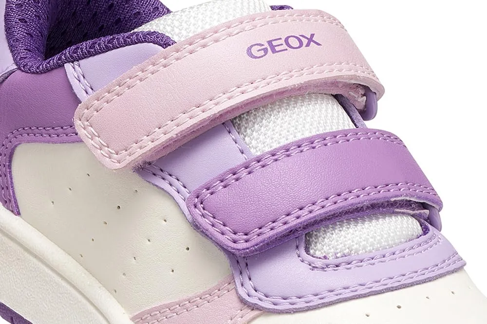 Geox Junior Girl J WASHIBA Girl B Sneakers White/Dk Lilac 29_EU - immagine 8