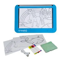 Lavagnetta magica creativa a Led Rgb CREATU' 35241 - immagine 1