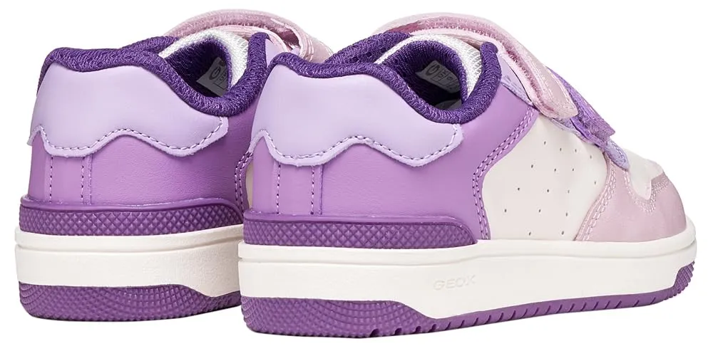 Geox Junior Girl J WASHIBA Girl B Sneakers White/Dk Lilac 30_EU - immagine 7