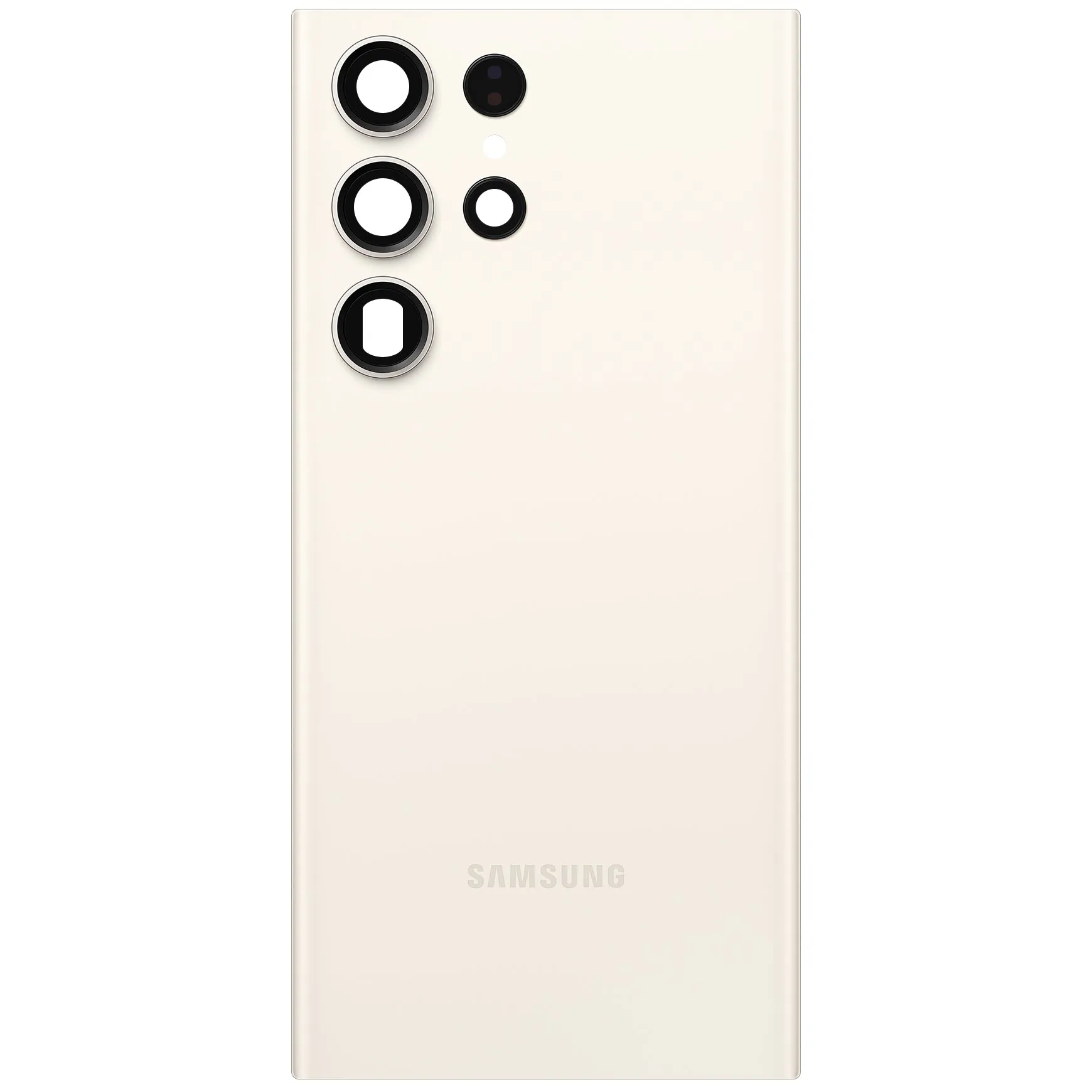 Coperchio Batteria Samsung Galaxy S23 Ultra S918, Crema, Service Pack GH82-30400B - immagine 1