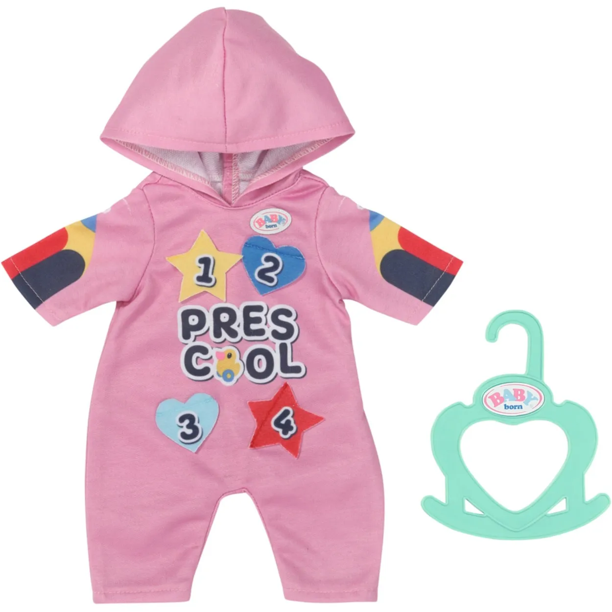 Kindergarten Romper+Badges, Accessori della bambola - immagine 1