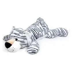 Peluche Tigre bianca stesa maxi (100cm) 23981 - immagine 1