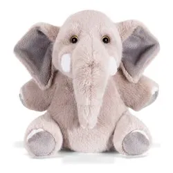 Peluche Elefante Maurizio S (20x18x21cm) CLASSIC Grigio 52273 - immagine 1