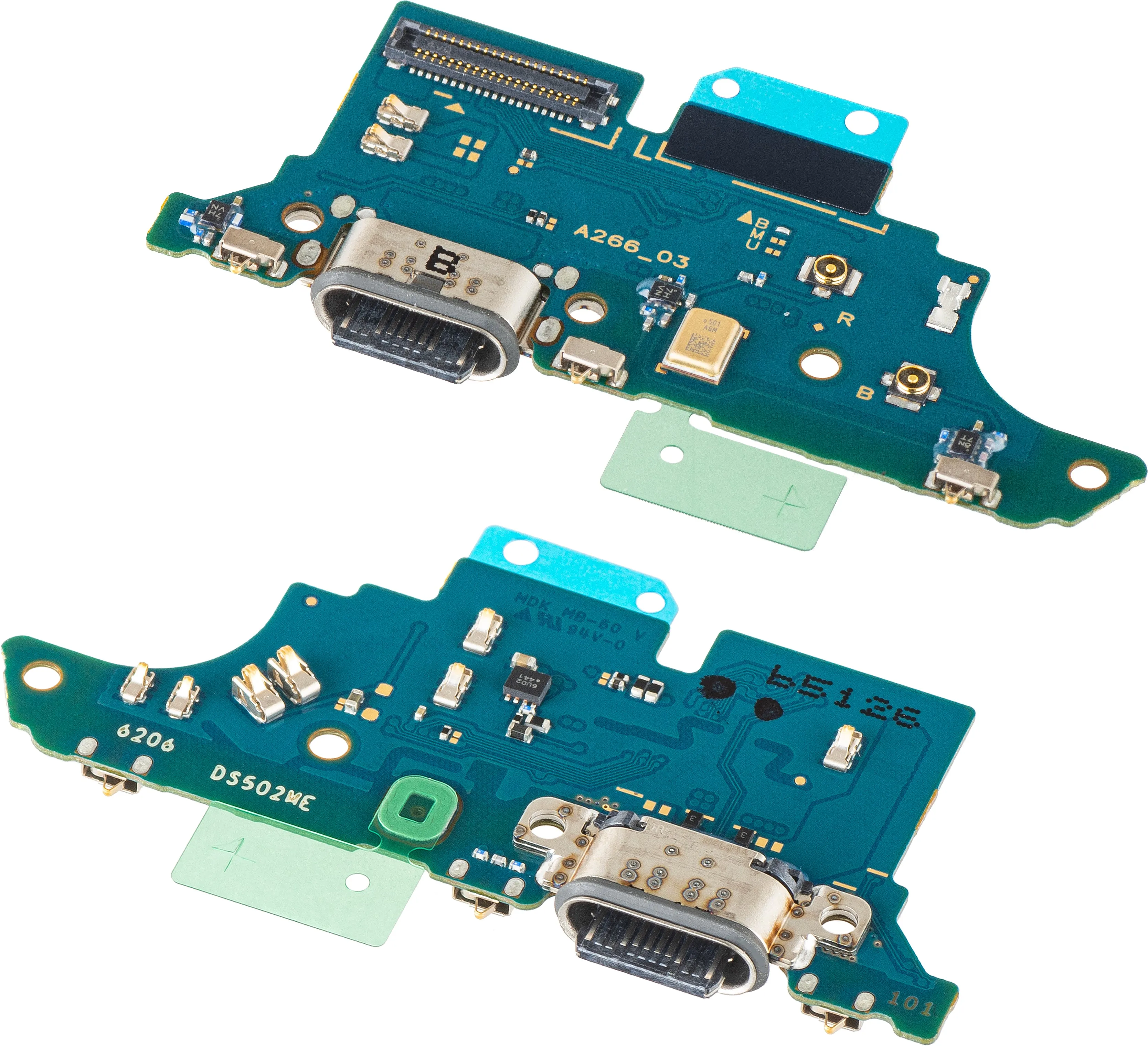 Scheda con Connettore di Ricarica - Microfono Samsung Galaxy A26 A266, Service Pack GH96-19386A - immagine 1