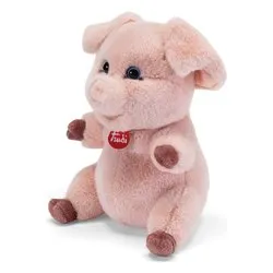 Peluche Maialino Zack S (15x15x21cm) CLASSIC Rosa 28394 - immagine 1