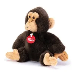 Peluche Scimmia Bisko S (23x12x22cm) CLASSIC Nero 27146 - immagine 1