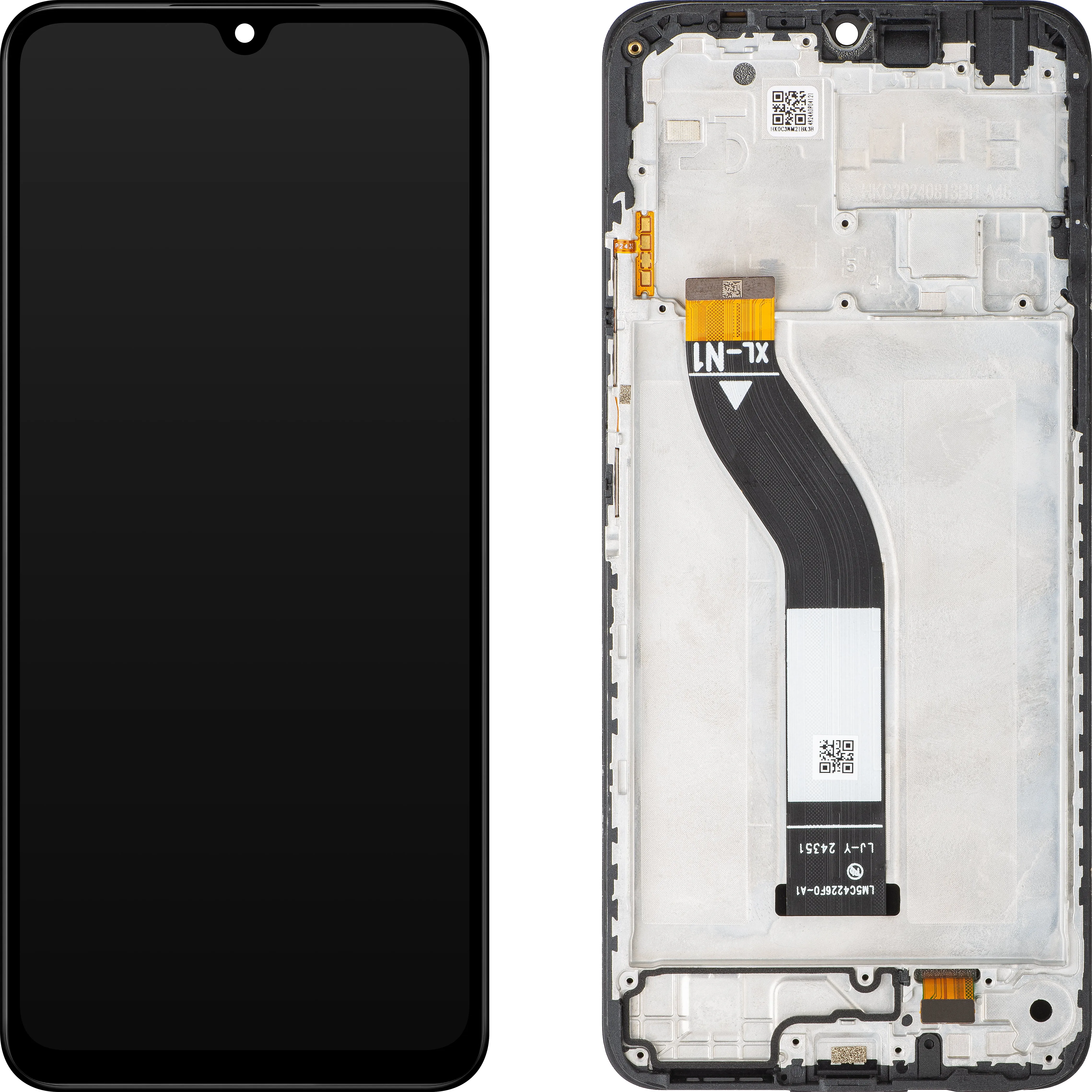 Display con Touchscreen Xiaomi Poco C75 / Redmi A3 Pro / 14C, con Cornice, Nero, Service Pack 5600020C3NL00 - immagine 1