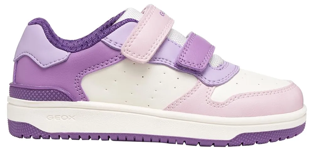 Geox Junior Girl J WASHIBA Girl B Sneakers White/Dk Lilac 38_EU - immagine 2