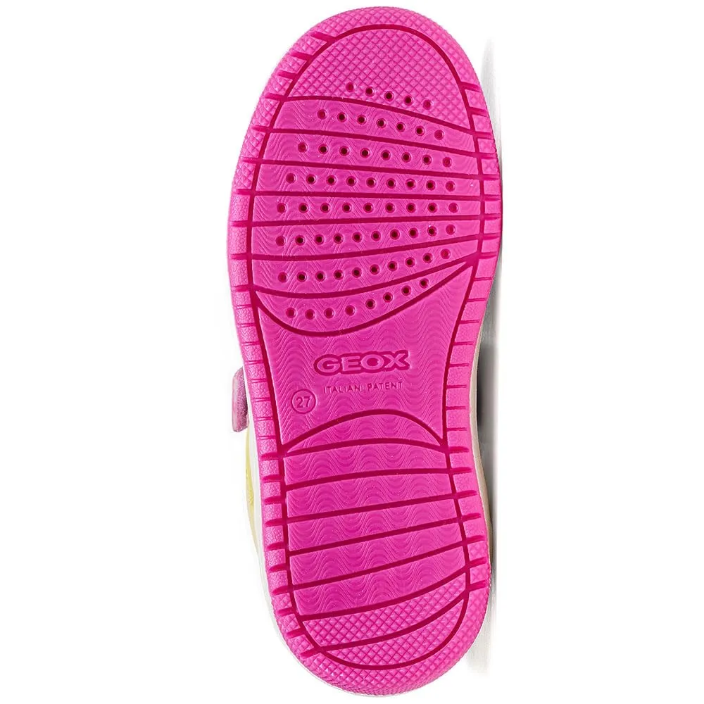 Geox Junior Girl J Washiba Girl B Sneakers Dk Pink/Multicolor 34_EU - immagine 6
