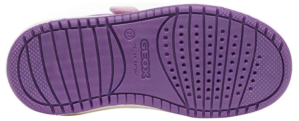 Geox Junior Girl J WASHIBA Girl B Sneakers White/Dk Lilac 35_EU - immagine 4