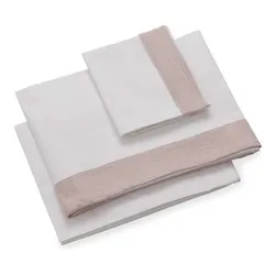 Set lenzuola culla evolutiva 3 pz INFINITO Sabbia 40 1137 0014 - immagine 1