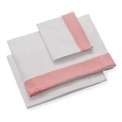 Set lenzuola culla evolutiva 3 pz INFINITO Rosa 40 1137 0011 - immagine 1