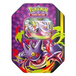 Carte gioco POKÉMON Tin da Collezione Mega Chiarodiluna Assortito PK10389 I - immagine 1