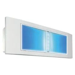 Lampada emergenza STILE (17 luci - 60 Lumen - 11 W - 18 Ore) (IP40) (29,2x5,5x10,2cm) 1499BLF - immagine 1