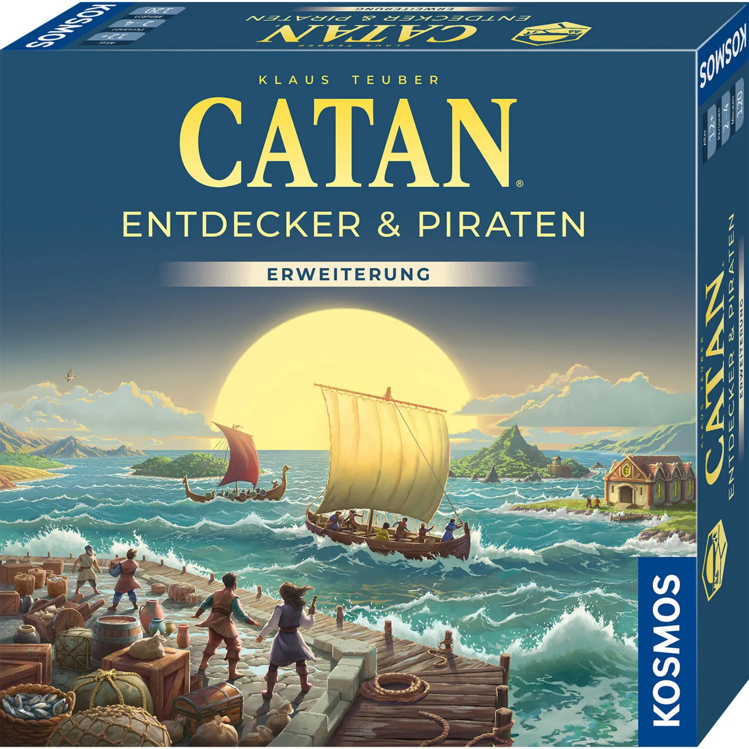 CATAN - Esploratori & Pirati, Gioco da tavolo - immagine 1