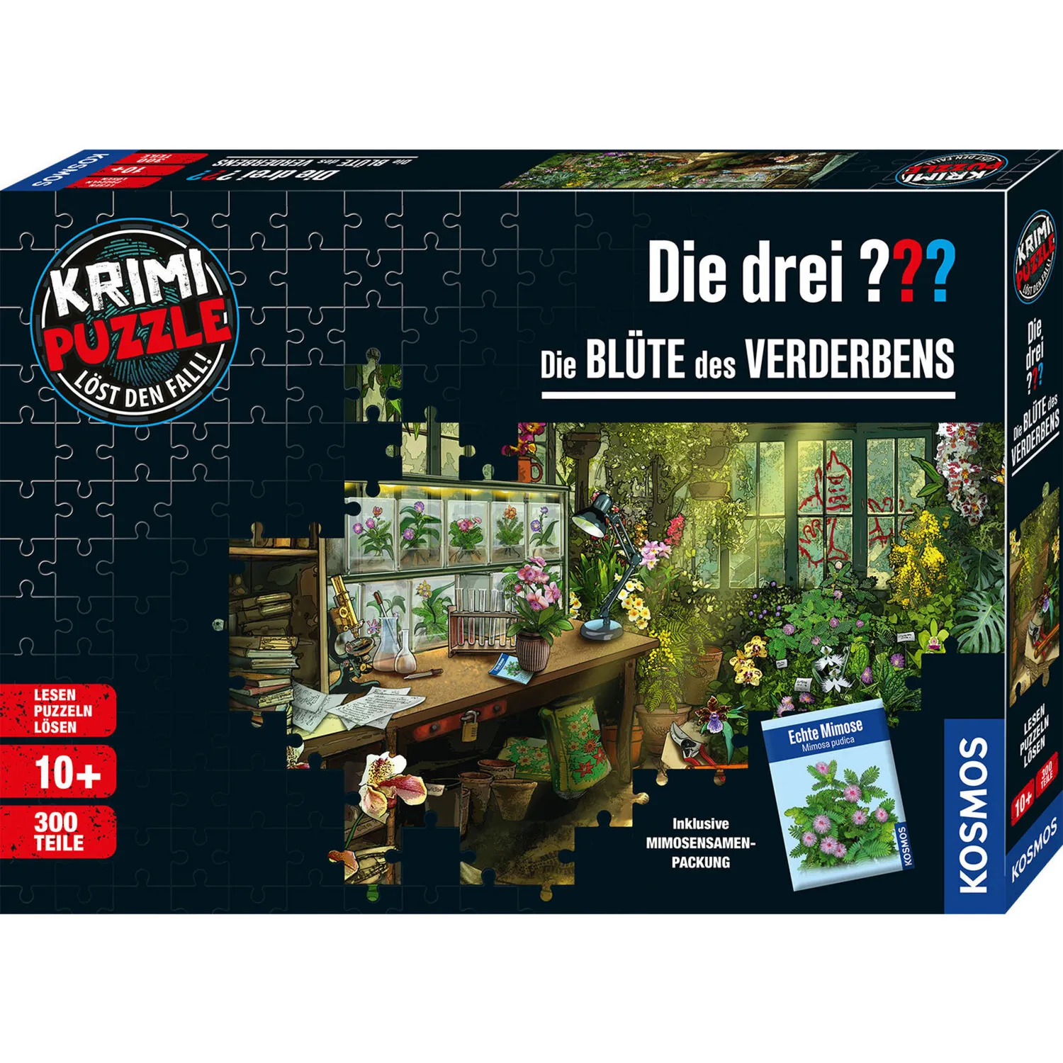 Puzzle giallo I tre ??? - Il fiore della perdizione - immagine 1