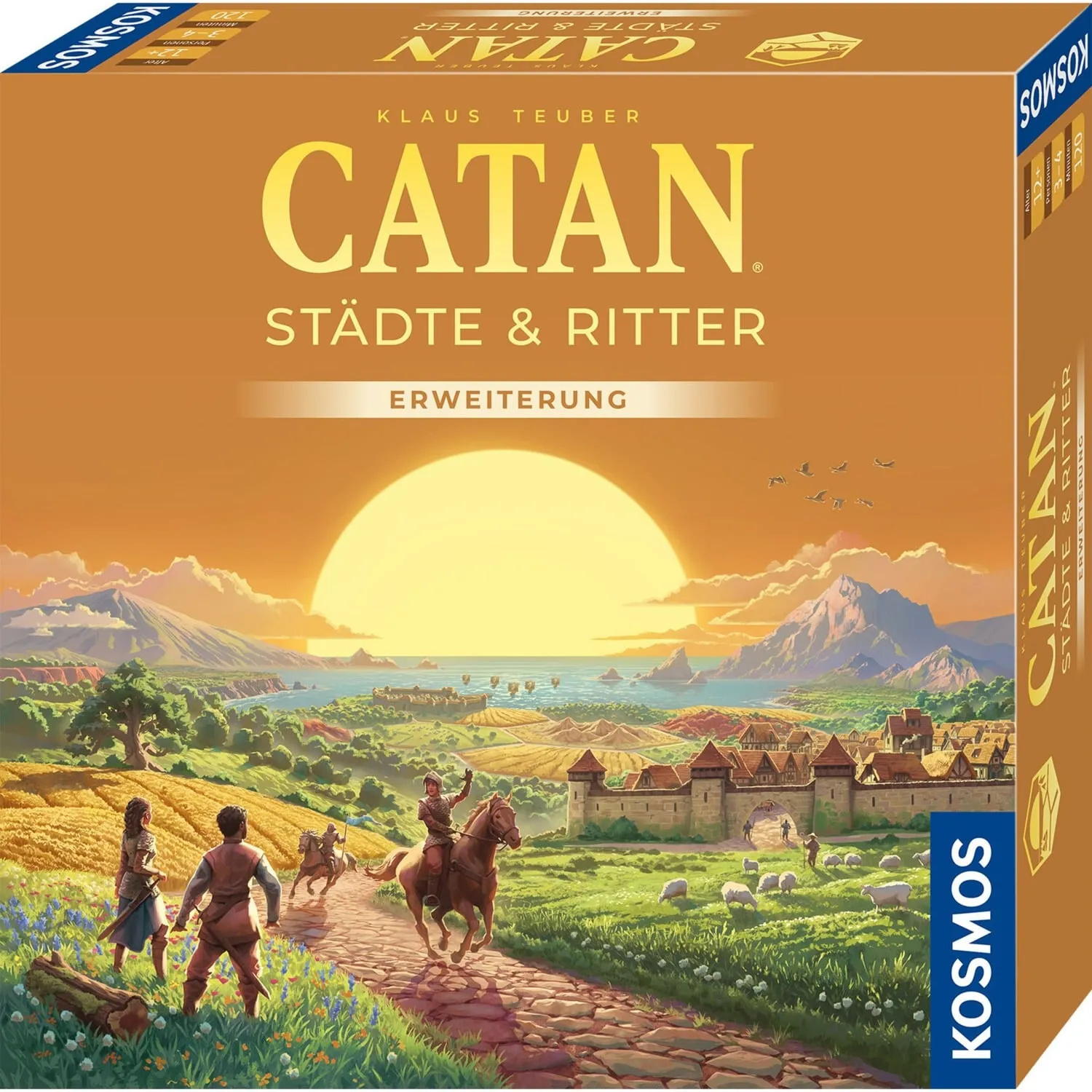 CATAN - Città & Cavalieri, Gioco da tavolo - immagine 1