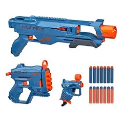 Fucile blaster Elite 2.0 Loadout 3 Pack 14cp NERF F4178EU5 - immagine 1
