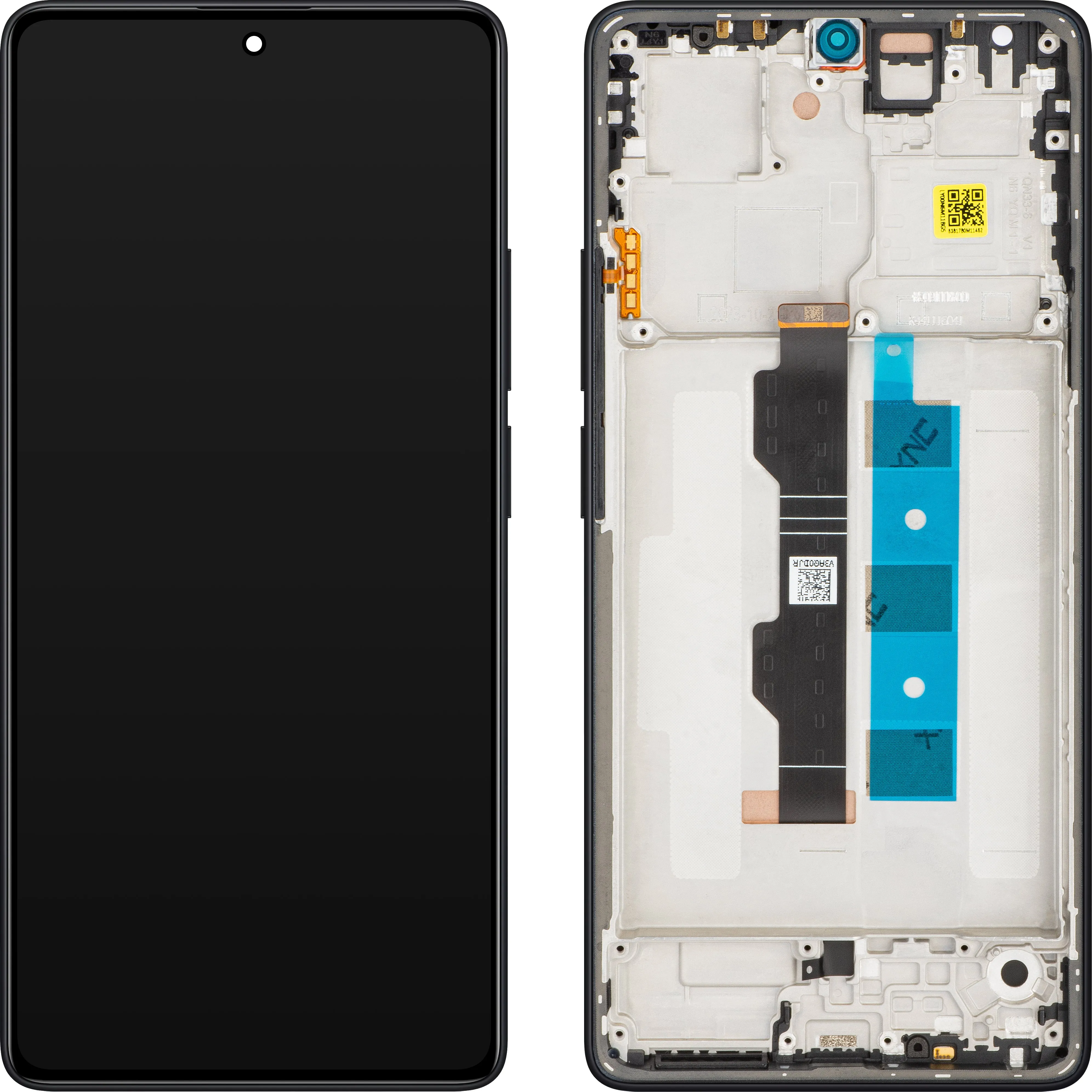 Display con Touchscreen Xiaomi Poco M6 Pro 4G, Nero, Service Pack 5600030N6P00 - immagine 1