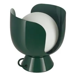 Lampada tavolo DECOR COROLLE TABLE CHALICE Green (1 luce - 10 W - E14) (20x21cm) - immagine 1