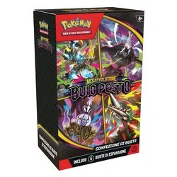 Carte gioco POKÉMON Megaevoluzione Buio Pesto Bundle 6 buste Assortito PK10422 I - immagine 1