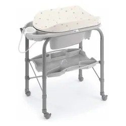 Fasciatoio pieghevole con bagnetto (95x54x104cm) CAMBIO Pianeti C209 C270 - immagine 1