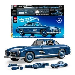 Mercedez-Benz 300 SL 1:12 ( 1600 pz ) BRICK SHOP HOT WHEELS PREMIUM 10a+ HWW25 - immagine 1