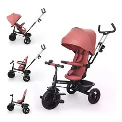 Triciclo evolutivo 6 in 1 (112x52,5cm) ASTON 2 Pink KRASTO02PNKPL00 - immagine 1