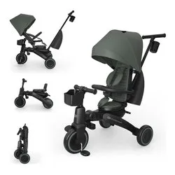 Triciclo pieghevole evolutivo 6 in 1 (105x51,5cm) JAZZ 3 Green KRJAZZ03GRE0000 - immagine 1
