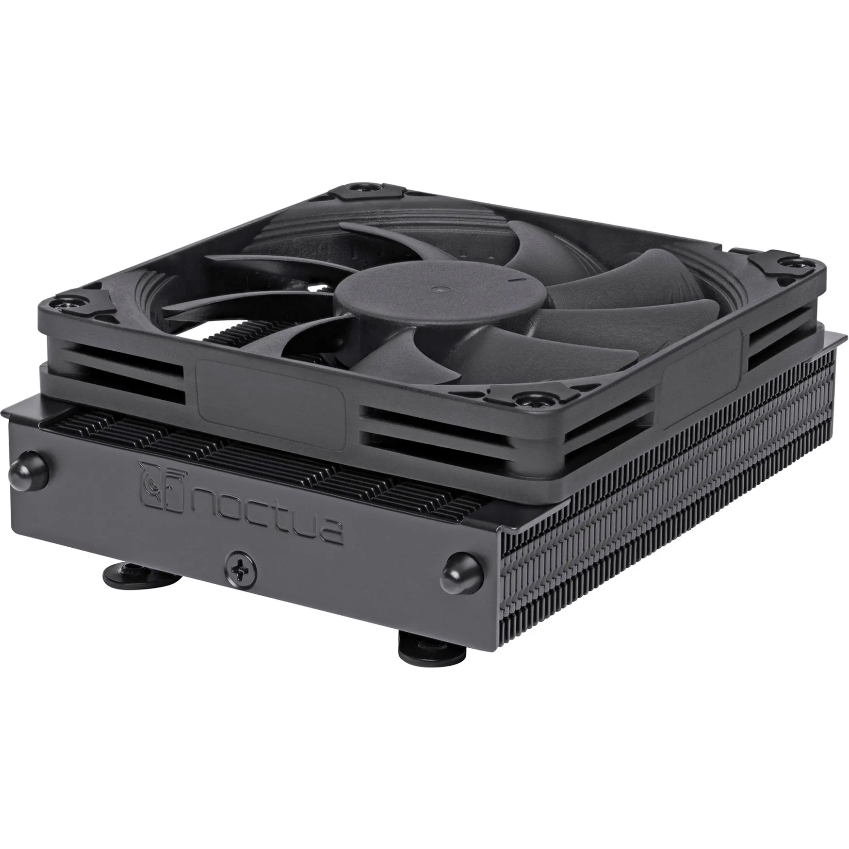 NH-L9a-AM4 chromax.black Processore Refrigeratore 9,2 cm Nero, raffreddamento CPU - immagine 1