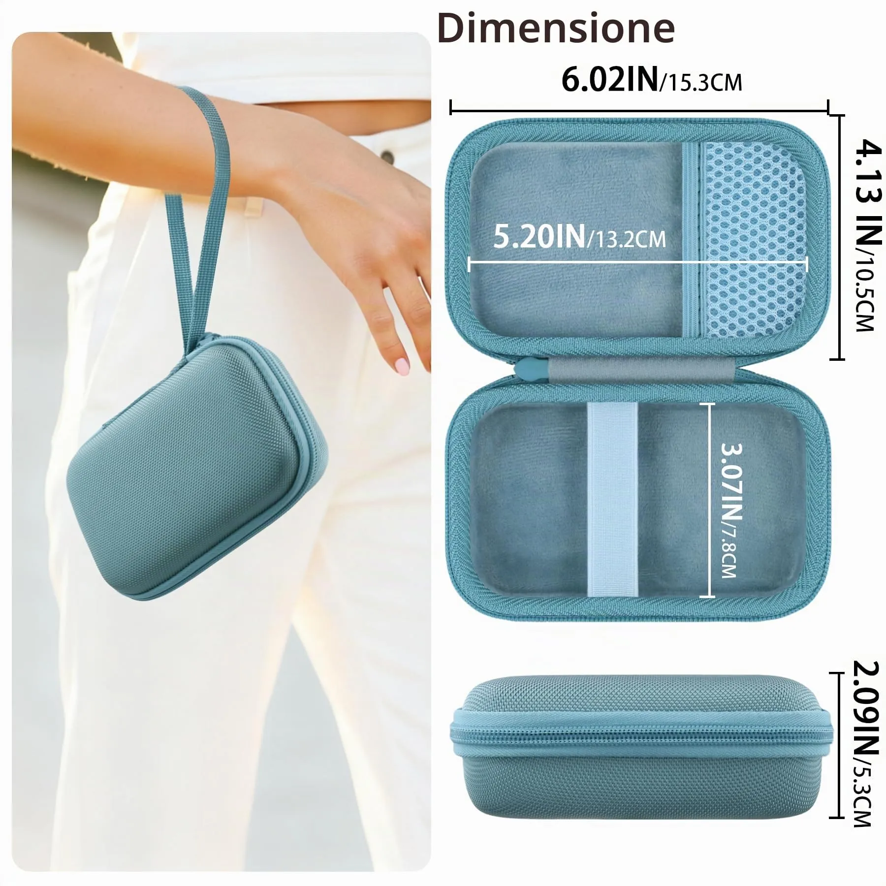 co2CREA Custodia Compatibile con JBL Go5/ 4/3 Altoparlante Bluetooth - immagine 6