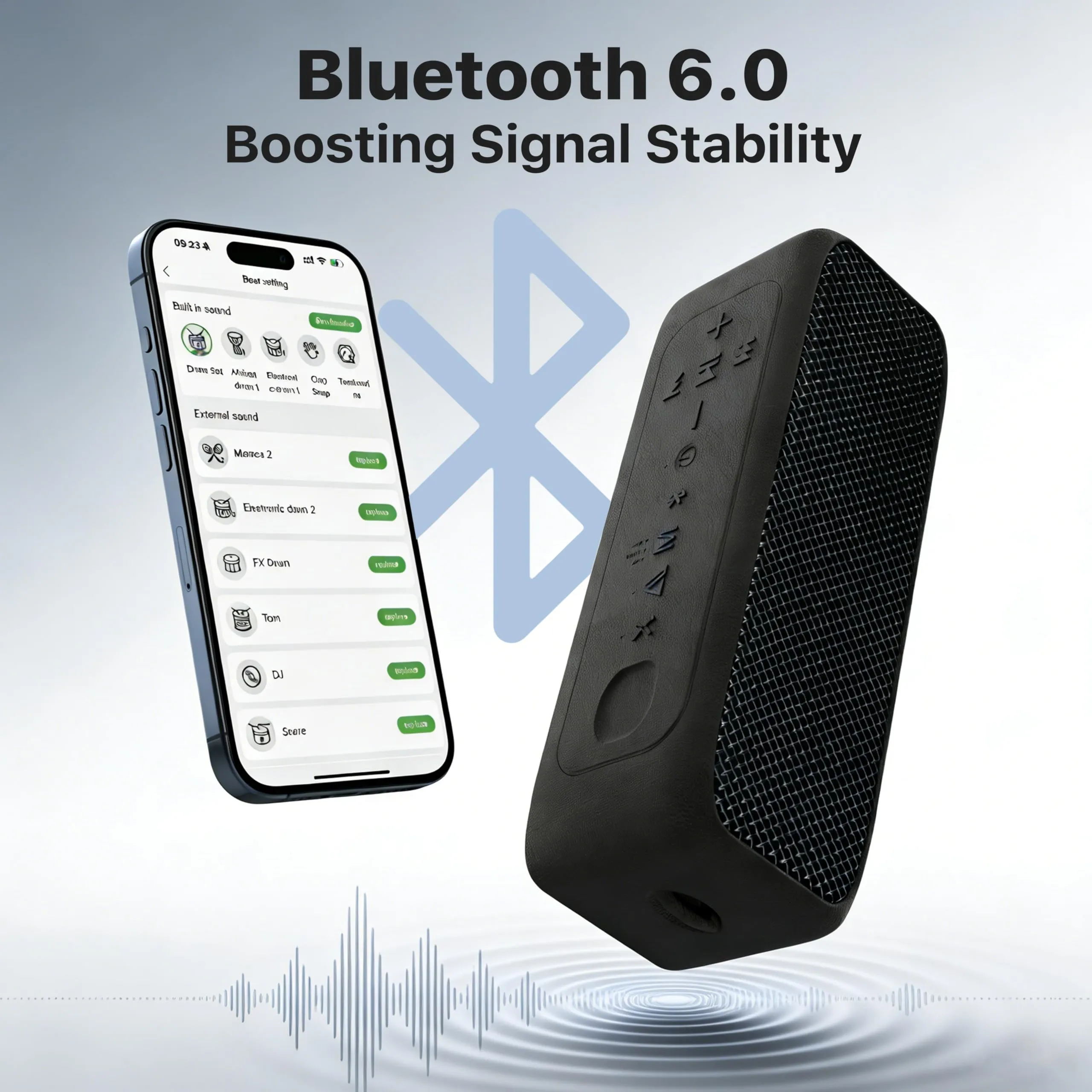 JUOVI Cassa Bluetooth Portatile Impermeabile IP68 - immagine 3