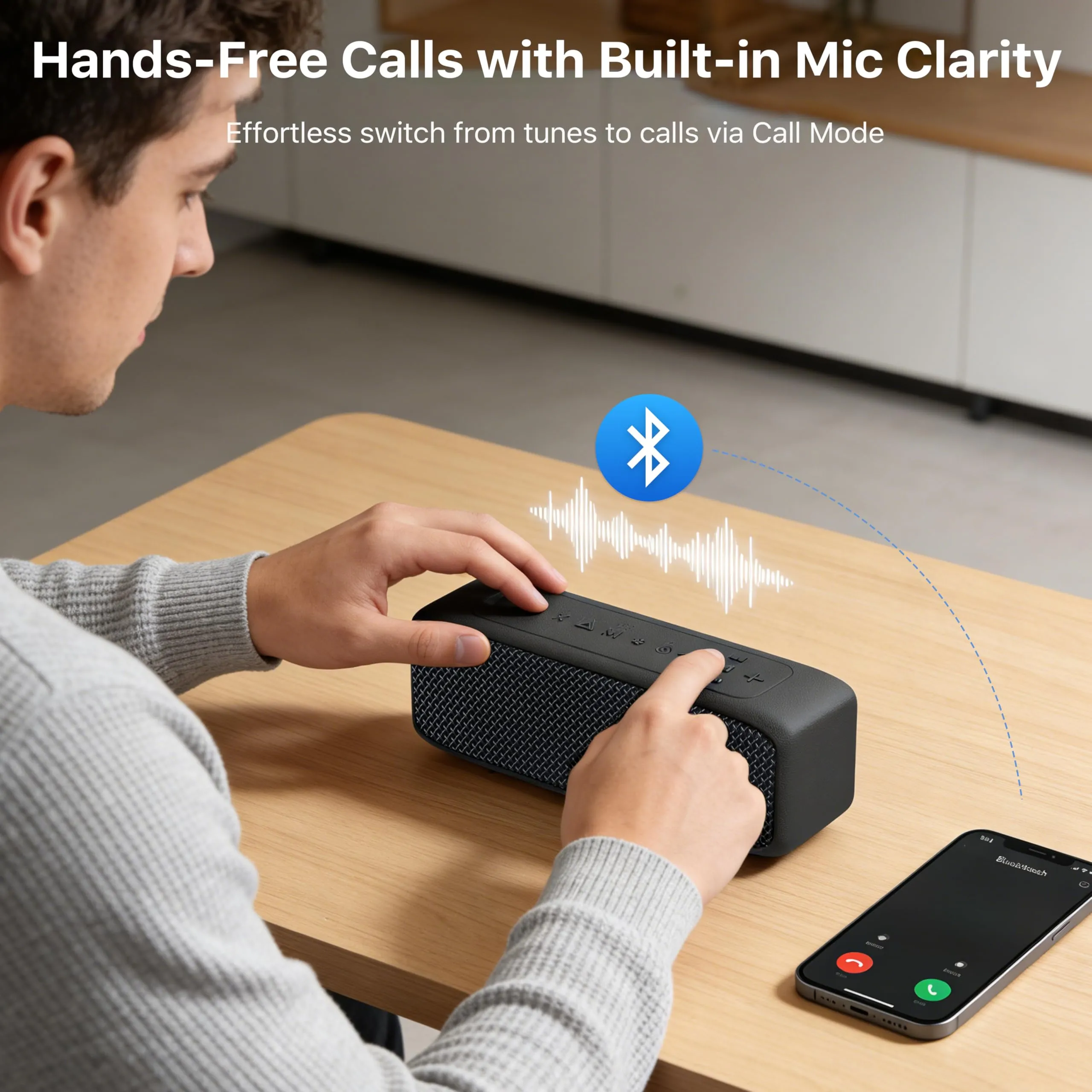 JUOVI Cassa Bluetooth Portatile Impermeabile IP68 - immagine 7
