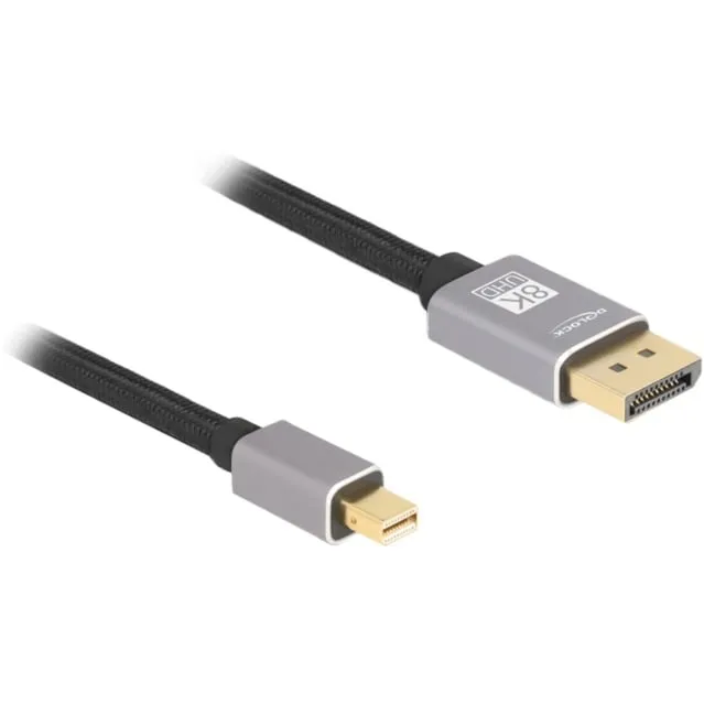 Cavo Mini DisplayPort > DisplayPort 1.4, 8K con HDR - immagine 1