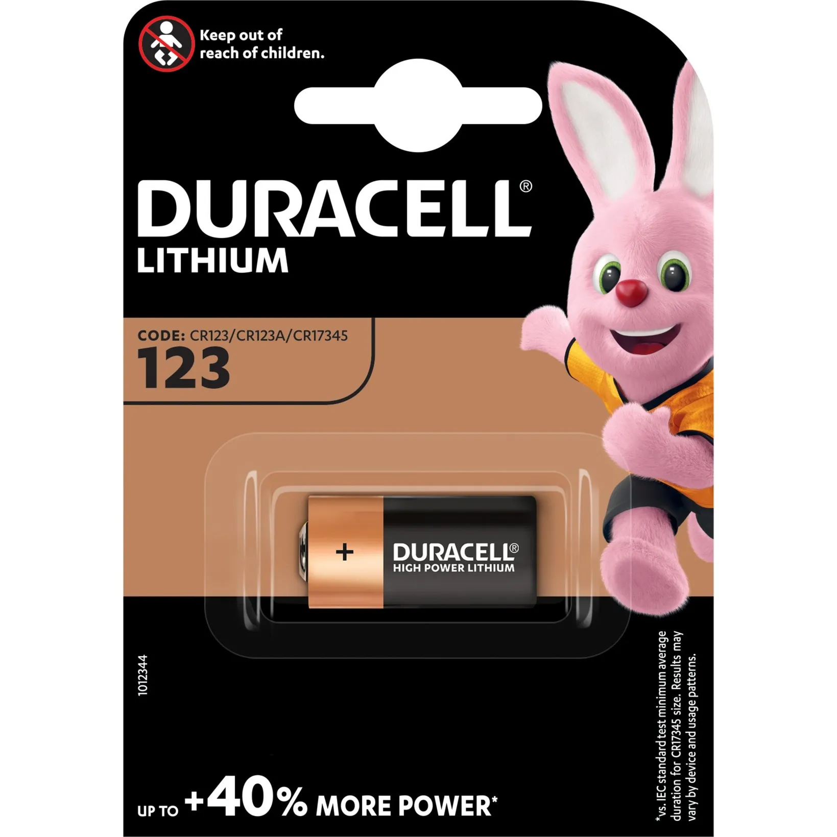 123 B1 1pz Batterie per uso domestico, Batteria - immagine 1