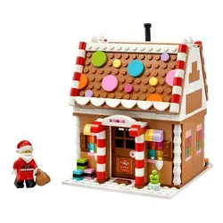 Casa di pan di zenzero festiva ( 498 pz ) CHRISTMAS 10a+ 40809 - immagine 1