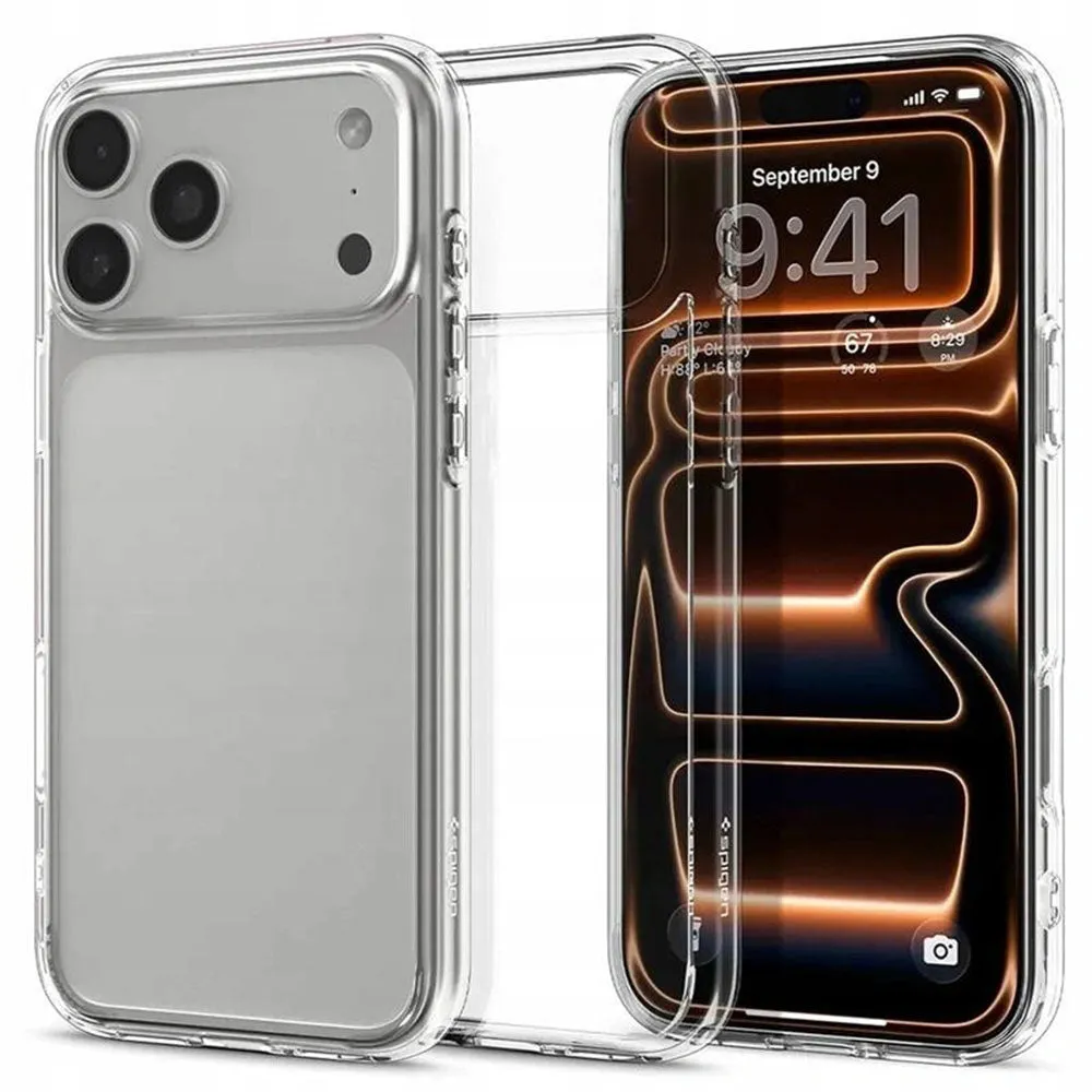 Custodia per Apple iPhone 17 Pro, Spigen, Ultra Hybrid, Trasparente ACS10342 - immagine 1