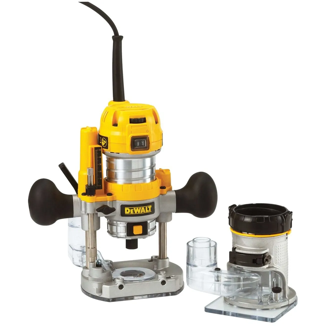 D26204K Argento, Giallo 27000 Giri/min 900 W, Router - immagine 1