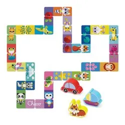 Playset Domino (27pz) (36m+) BABY SENSE & FOCUS 00012559000000 - immagine 1