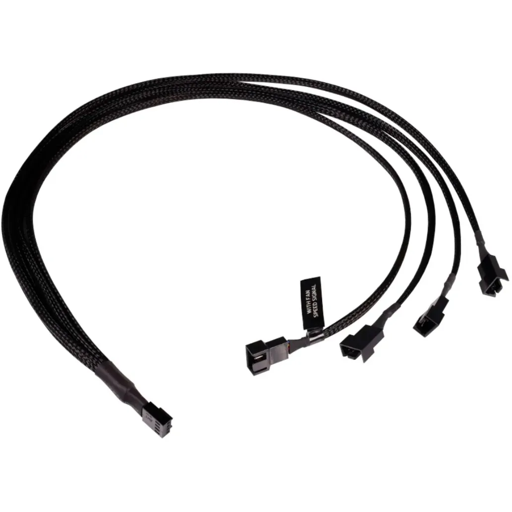 Splitter a Y cavo 4 pin a 4x 4 pin PWM, 60 cm, Cavo a Y - immagine 1