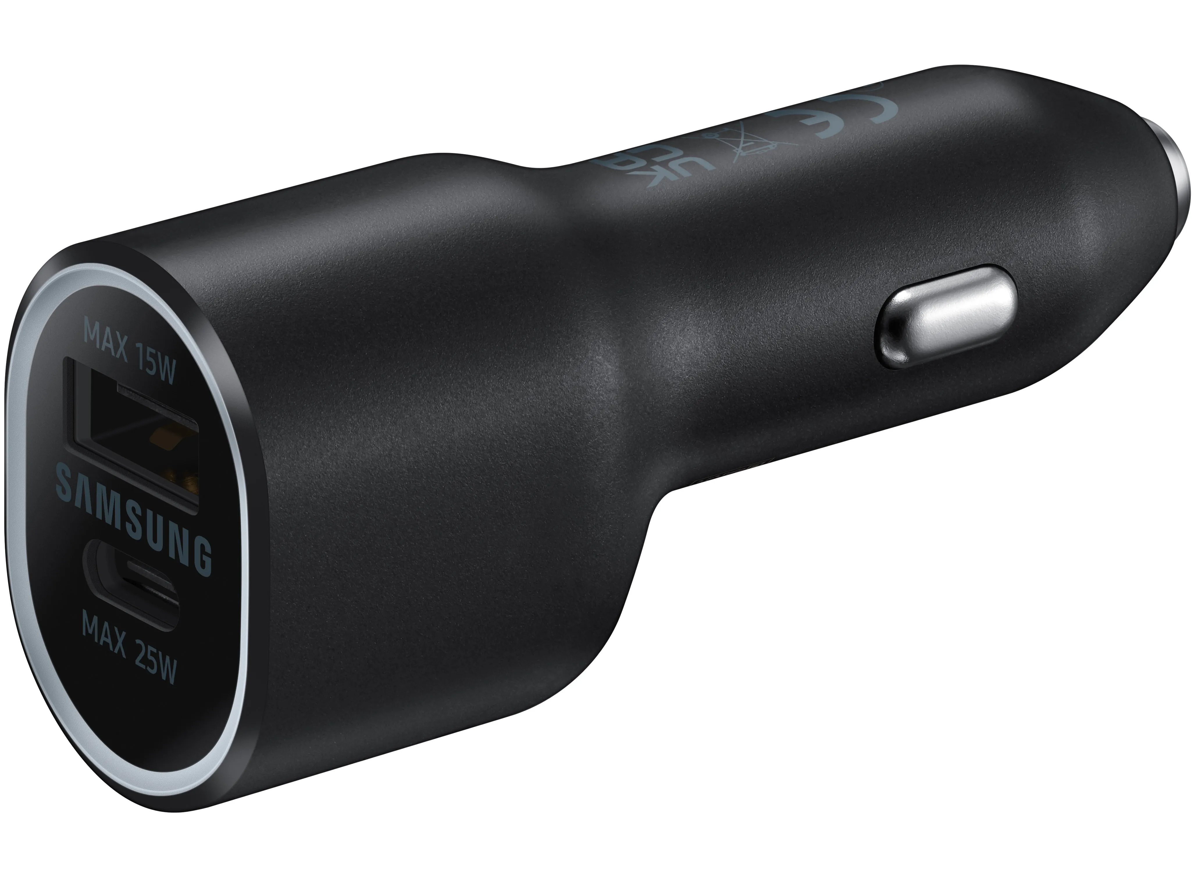 Caricatore Auto Samsung, 40W, 2A, 1 x USB-A - 1 x USB-C, Nero EP-L4020NBEGEU - immagine 1