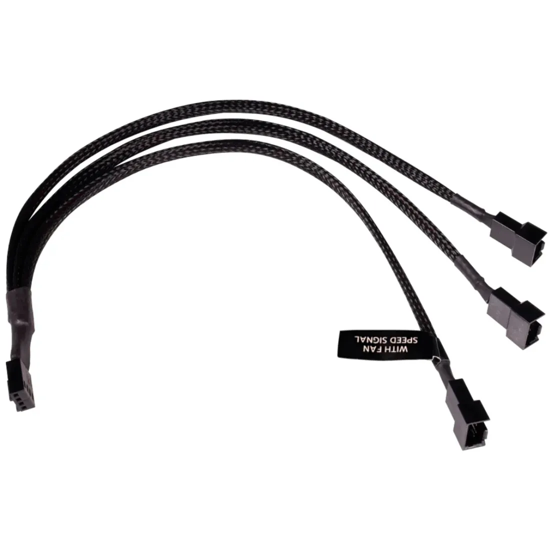 Splitter a Y cavo 4 pin a 3x 4 pin PWM, 30 cm, Cavo a Y - immagine 1