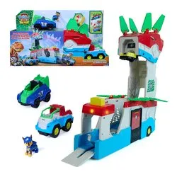 Quartier generale 2 in 1 con Chase DINO MOVIE PAW PATROL 6076044 - immagine 1