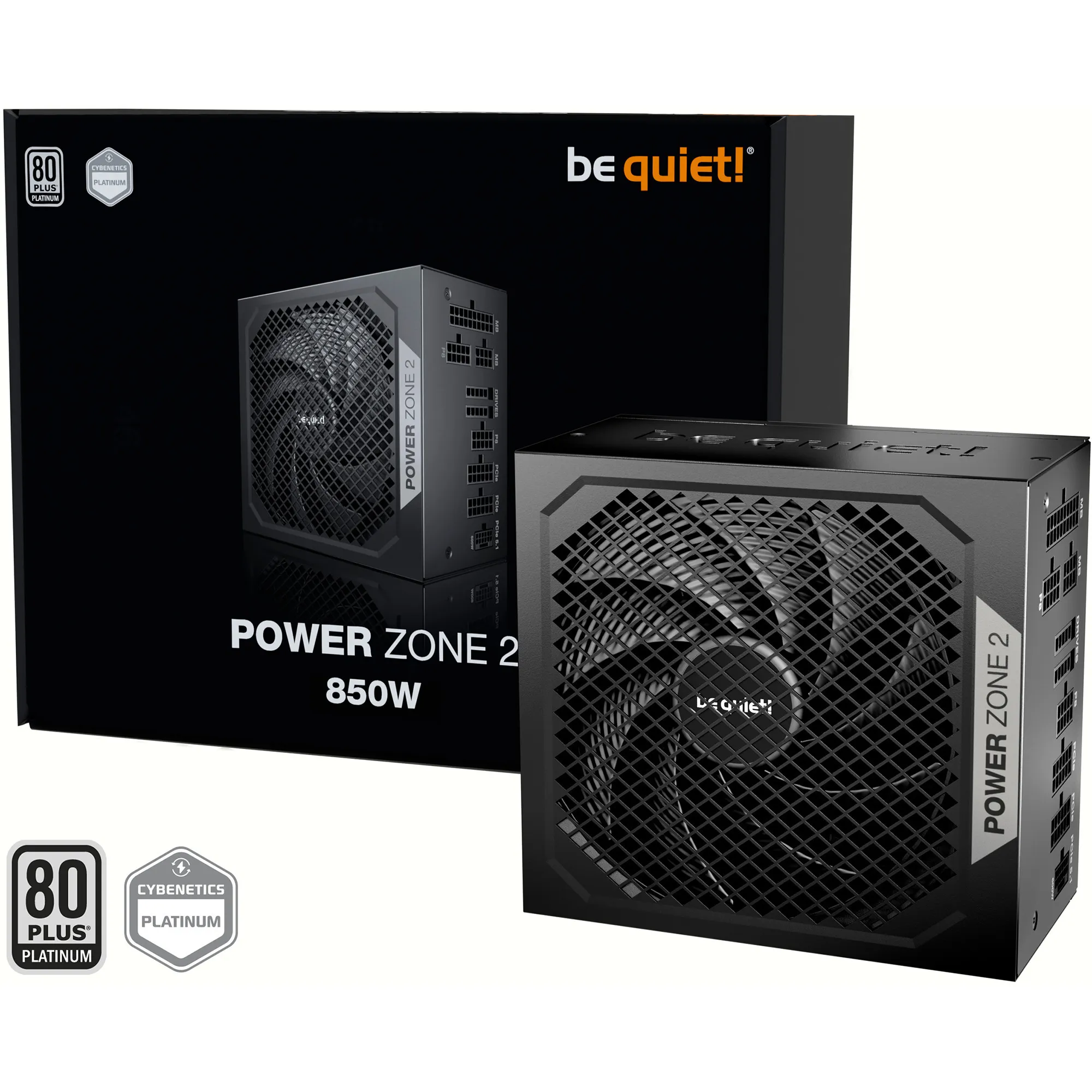 POWER ZONE 2 850W alimentatore per computer 20+4 pin ATX ATX Nero, Alimentatore PC - immagine 1