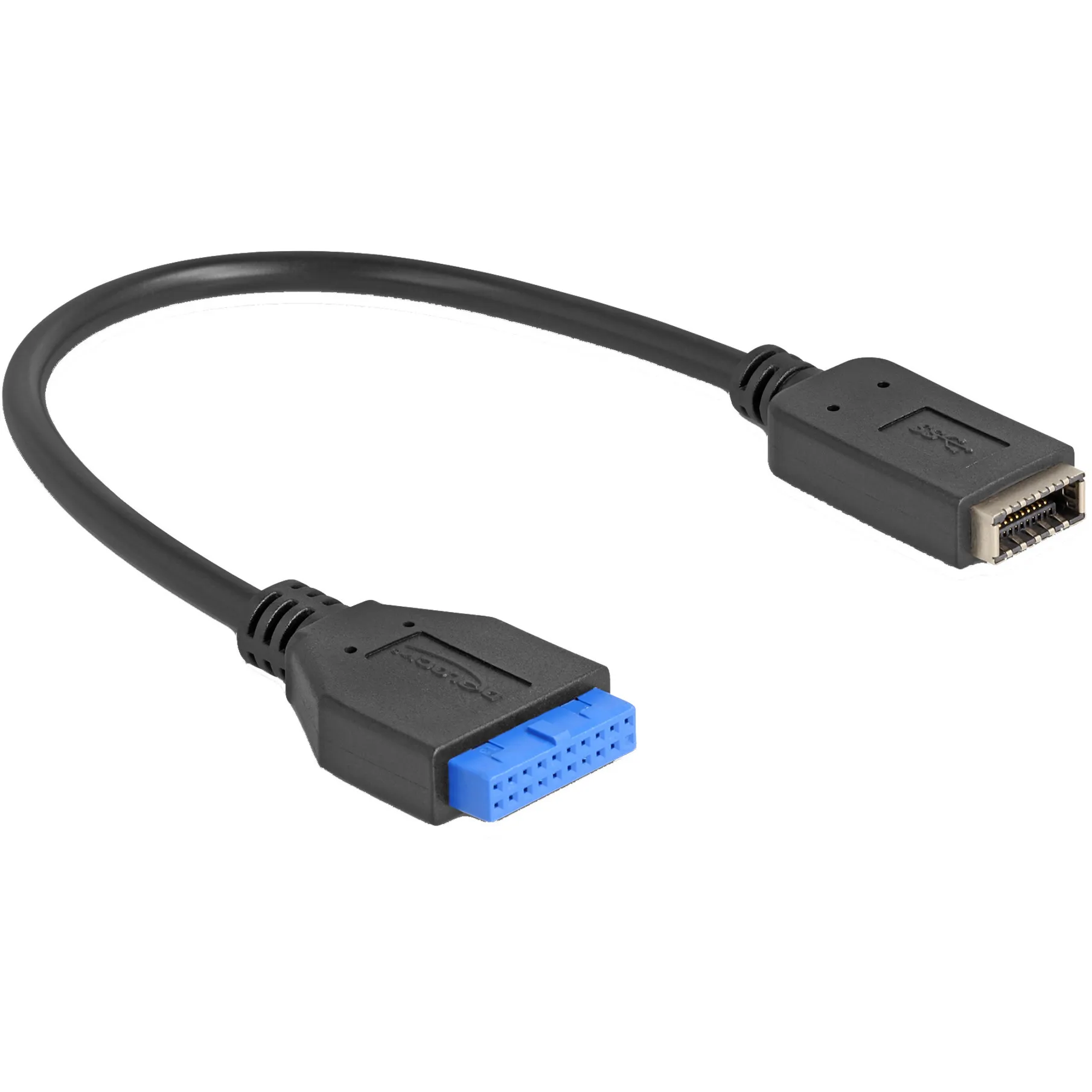 Connettore USB a 19 pin tipo A con chiave USB tipo E, Adattatore - immagine 1