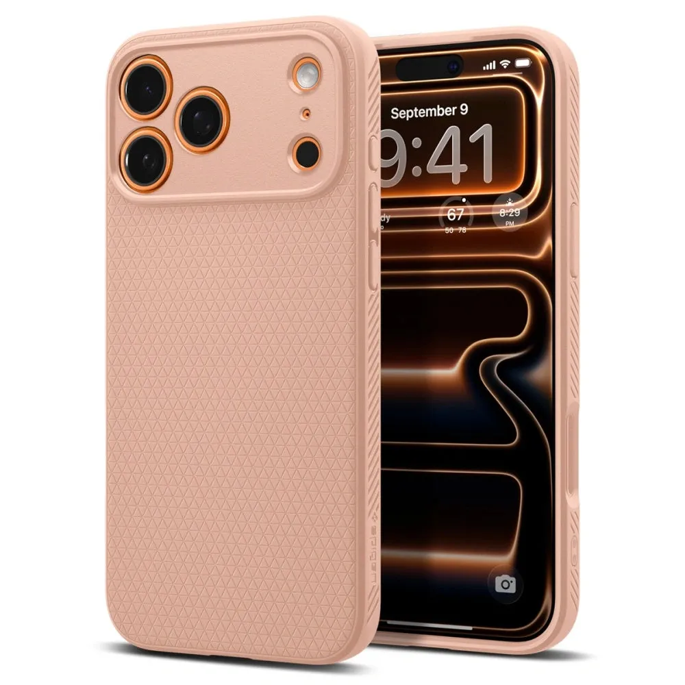 Custodia per Apple iPhone 17 Pro Max, Spigen, Liquid Air, Marrone ACS10269 - immagine 1
