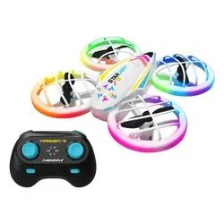 Drone Starlight 13 con led 8 funzioni RC 2,4 GHz (11,5x11,5cm) RADIOFLY Multicolor 40108 - immagine 1