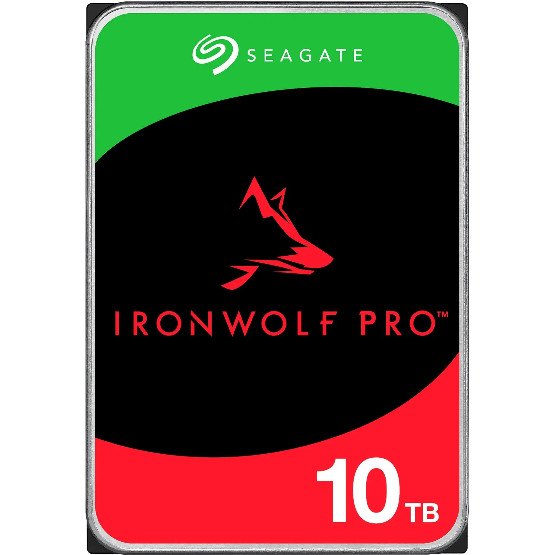 IronWolf Pro ST10000NT001 disco rigido interno 10 TB 7200 Giri/min 256 MB 3.5" Serial ATA III, Hard-disk - immagine 1