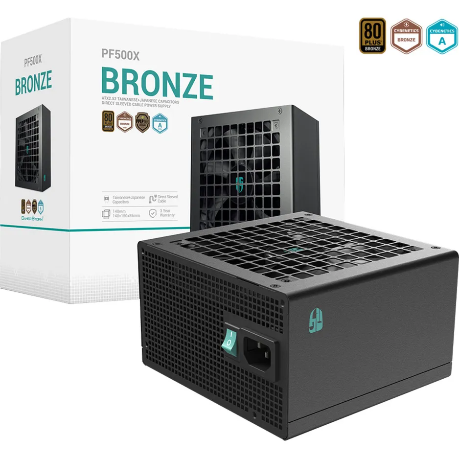 GamerStorm PF500X 500W, Alimentatore PC - immagine 1